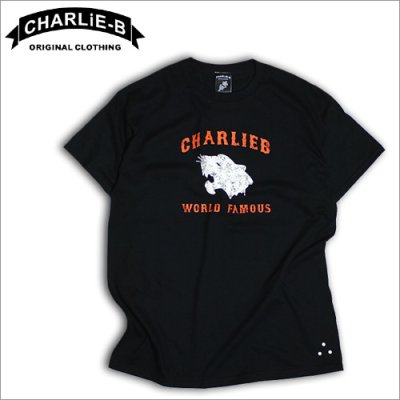 画像1: 【40%OFF】CharlieB チャーリービー Panther Tシャツ BLACK