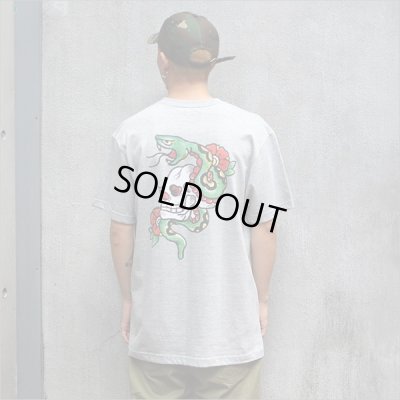 画像3: 【50％OFF】CharlieB チャーリービー Skull & Snake Tシャツ GRAY