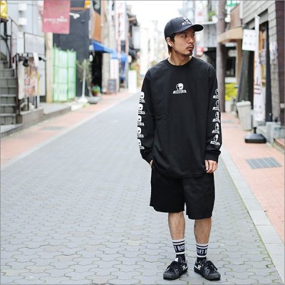 画像3: 【送料無料】SKULL SKATES スカルスケーツ Logo L/S Tee BLACK/WHITE