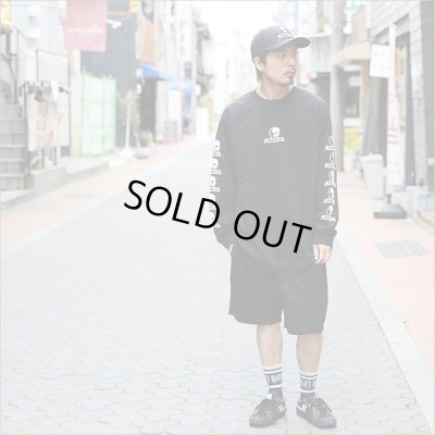 画像3: 【送料無料】SKULL SKATES スカルスケーツ Logo L/S Tee BLACK/WHITE