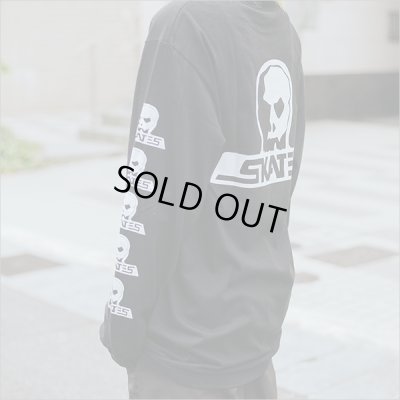 画像7: 【送料無料】SKULL SKATES スカルスケーツ Logo L/S Tee BLACK/WHITE