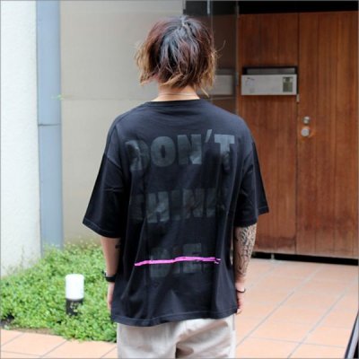 画像2: 【CS限定カラー】isxnot イズノット ALIVE Tシャツ BLACK/BLACK