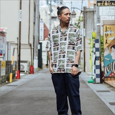 画像8: 【送料無料】KustomStyle カスタムスタイル CLASSIC WHEELS クライミングパンツ NAVY