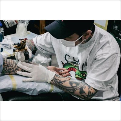 画像7: 【50％OFF】 CharlieB チャーリービー Snake Tシャツ ASH