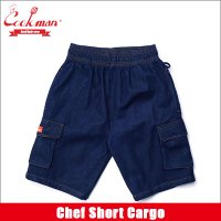 【送料無料】COOKMAN クックマン Chef カーゴショーツ DENIM