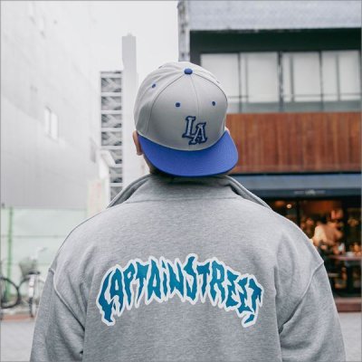 画像4: KustomStyle カスタムスタイル LA-BANDANA スナップバックCAP BLUE/GRAY