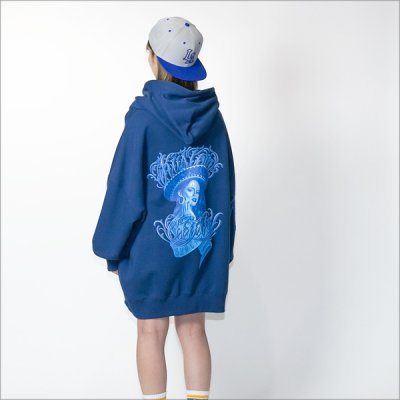 画像5: KustomStyle カスタムスタイル LA-BANDANA スナップバックCAP BLUE/GRAY