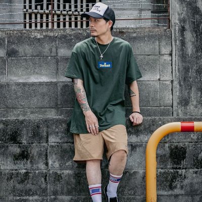 画像4: Deviluse デビルユース Blue Box Logo Tシャツ GREEN