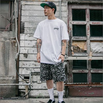 画像7: COOKMAN クックマン Chef ショーツ PAISLEY BLACK