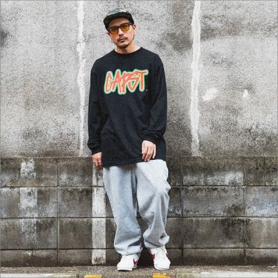 画像6: 【20％OFF】CAPTAIN STREET Rasta CAPST L/S Tシャツ BLACK キャプテンストリート