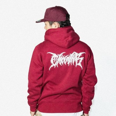 画像9: 【40％OFF】【送料無料】CharlieB チャーリービー DM Logo P/Oパーカー BURGUNDY