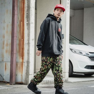 画像9: 【20％OFF】【送料無料】CAPTAIN STREET Wall P/Oパーカー BLACK キャプテンストリート