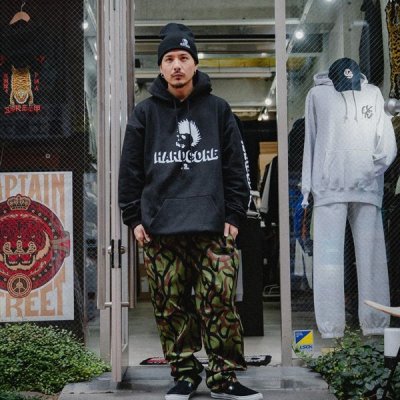 画像5: 【送料無料】SKULL SKATES スカルスケーツ HARDCORE P/Oパーカー BLACK