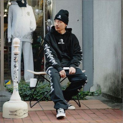 画像8: 【送料無料】SKULL SKATES スカルスケーツ Logo P/Oパーカー BLACK