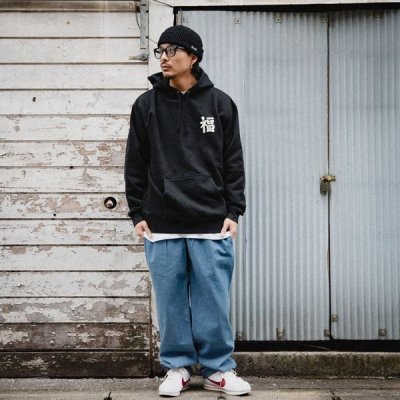 画像10: 【20％OFF】【送料無料】CAPTAIN STREET VT P/Oパーカー BLACK キャプテンストリート