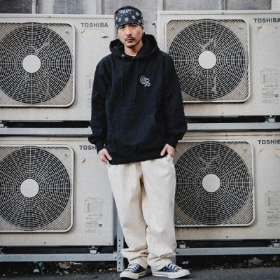 画像4: 【送料無料】CAPTAIN STREET Classic CS P/Oパーカー BLACK キャプテンストリート