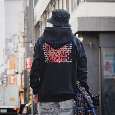 画像11: 【20％OFF】【送料無料】CAPTAIN STREET Wall P/Oパーカー BLACK キャプテンストリート