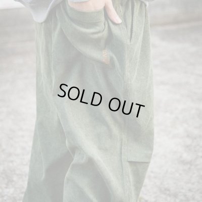画像4: 【送料無料】Deviluse デビルユース Wide Corduroy パンツ OLIVE