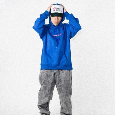 画像8: 【送料無料】Koner Gallery コーナーギャラリー TM PAINT -Flower seller in NY- P/Oパーカー BLUE