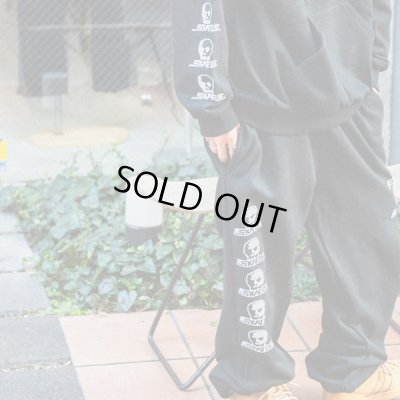 画像9: 【送料無料】SKULL SKATES スカルスケーツ スウェットパンツ BLACK