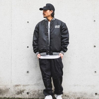画像11: 【送料無料】CAPTAIN STREET LOW LIFE STADIUM JKT BLACK キャプテンストリート