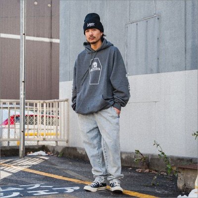 画像4: 【送料無料】SKULL SKATES スカルスケーツ DEAD GUYS 1990's P/Oパーカー CHARCOAL