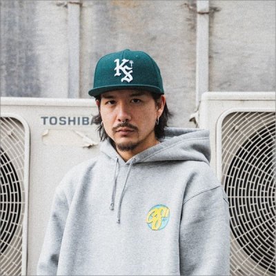 画像3: KustomStyle カスタムスタイル LOCK CITY スナップバックCAP HUNTER GREEN