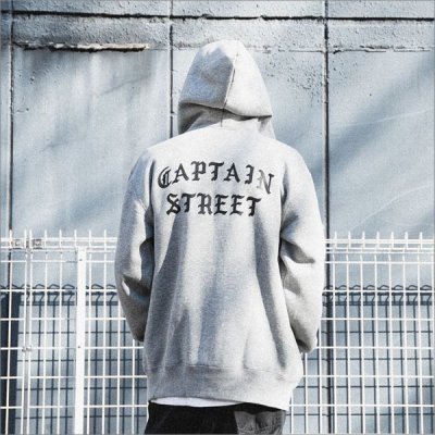 画像8: 【送料無料】CAPTAIN STREET FO ZIPパーカー GRAY キャプテンストリート