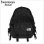 画像1: 【送料無料】KustomStyle カスタムスタイル BANDANA BACK PACK BLACK/BLACK (1)