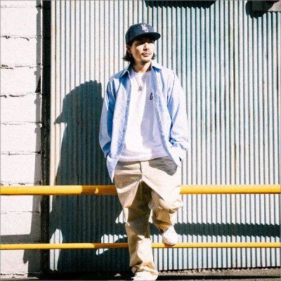 画像12: 【40％OFF】CAPTAIN STREET LOW LIFE L/S ワークシャツ L.BLUE キャプテンストリート