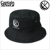 CAPTAIN STREET isxnot コラボバケットハット BLACK キャプテンストリート