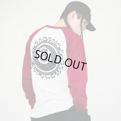 画像11: CAPTAIN STREET 8Ball Raglan L/S Tシャツ BURGUNDY キャプテンストリート