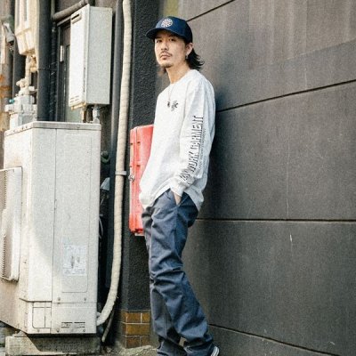 画像6: 【20%OFF】BLUCO ブルコ PRINT L/S TEE -WORKIN CLASS EYES- WHITE/BLACK