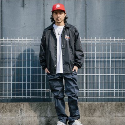 画像7: 【送料無料】KustomStyle カスタムスタイル GOOD FOR LIFE コーチJKT BLACK