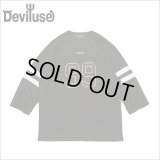 Deviluse デビルユース Football Tシャツ BLACK