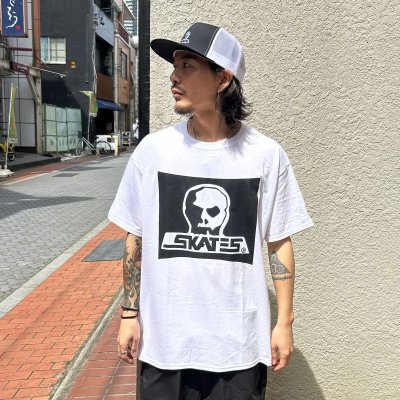 画像2: 【送料無料】SKULL SKATES スカルスケーツ SURF BOX BURBS Tシャツ WHITE