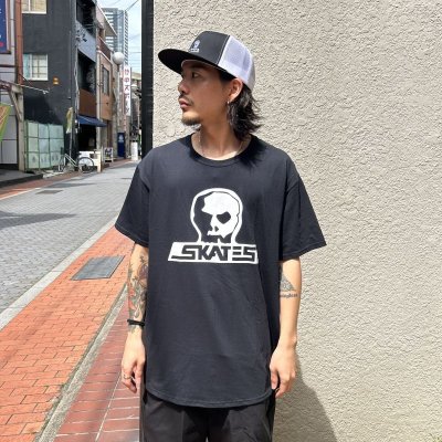 画像2: 【送料無料】SKULL SKATES スカルスケーツ BURBS Tシャツ BLACK/WHITE