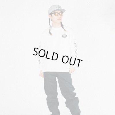 画像8: 【40％OFF】BLUCO ブルコ PRINT L/S TEE -WORKIN CLASS EYES- WHITE/BLACK