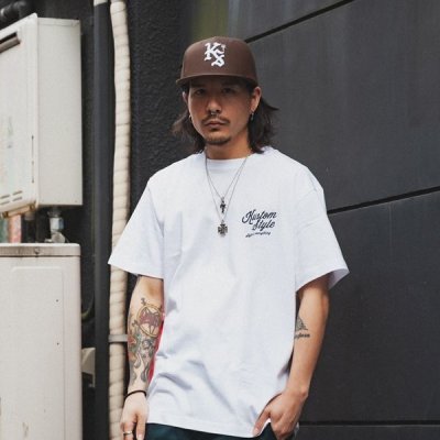 画像4: KustomStyle カスタムスタイル LOCK CITY スナップバックCAP DARK BROWN
