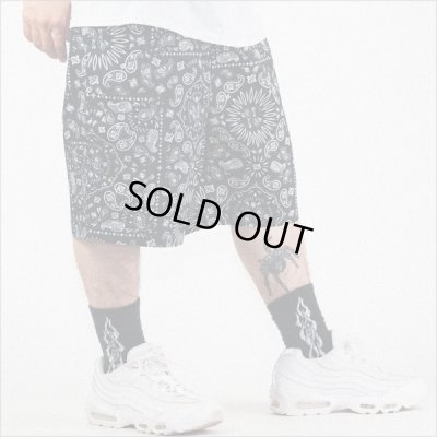 画像10: COOKMAN クックマン Chef ショーツ PAISLEY BLACK