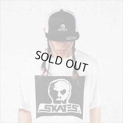 画像5: 【送料無料】SKULL SKATES スカルスケーツ ロゴ メッシュキャップ BLACK/WHITE