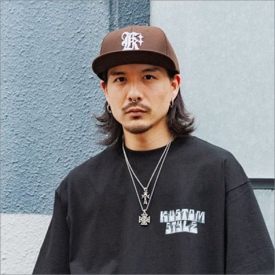 画像4: KustomStyle カスタムスタイル K DIA スナップバックCAP BROWN