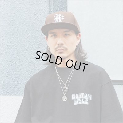 画像4: KustomStyle カスタムスタイル K DIA スナップバックCAP BROWN