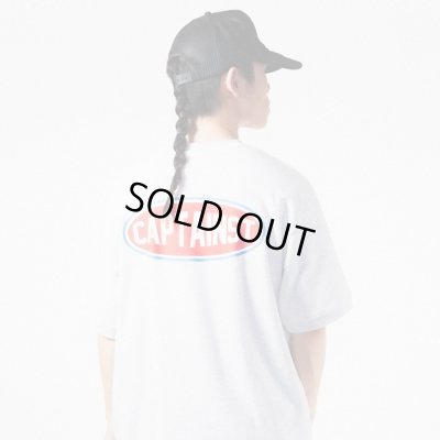 画像11: 【20％OFF】【送料無料】CAPTAIN STREET Oval Logo スウェットTシャツ ASH キャプテンストリート
