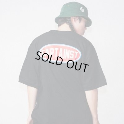 画像9: 【20％OFF】【送料無料】CAPTAIN STREET Oval Logo スウェットTシャツ BLACK キャプテンストリート 