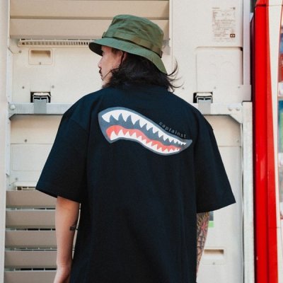 画像8: CAPTAIN STREET Shark Mouth Tシャツ BLACK キャプテンストリート