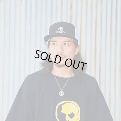 画像7: 【送料無料】SKULL SKATES スカルスケーツ ロゴ メッシュキャップ BLACK/WHITE