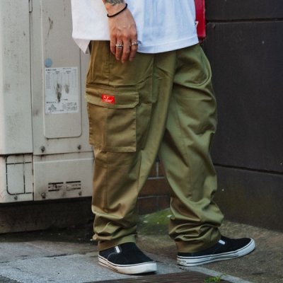 画像10: 【送料無料】COOKMAN クックマン Chef カーゴパンツ KHAKI