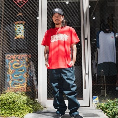 画像14: 【50％OFF】CAPTAIN STREET  Lettering Tシャツ RED キャプテンストリート