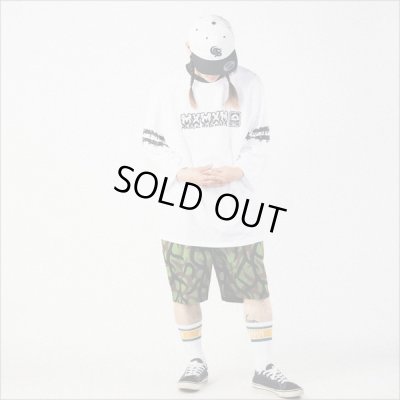 画像6: 【40％OFF】MxMxM マジカルモッシュミスフィッツ MxMxM どろどろ FOOTBALL Tシャツ WHITE